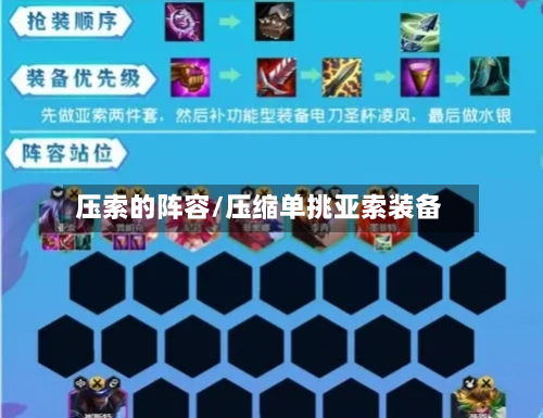 压索的阵容/压缩单挑亚索装备-第2张图片
