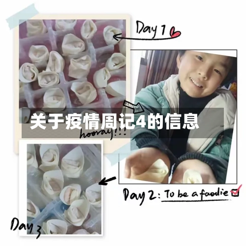 关于疫情周记4的信息
