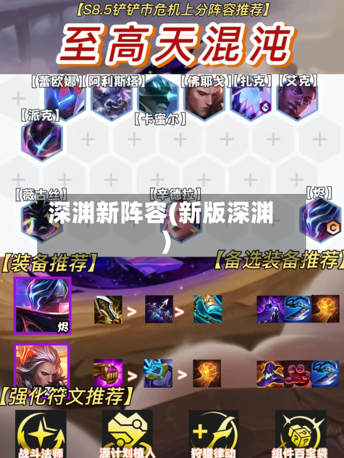 深渊新阵容(新版深渊)-第2张图片