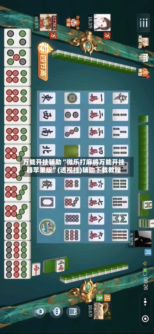 万能开挂辅助“微乐打麻将万能开挂器苹果版”(透视挂)辅助下载教程