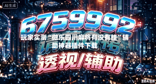 玩家实测“微乐四川麻将有没有挂	”辅助神器插件下载-第3张图片