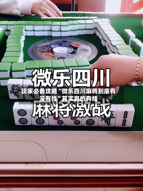 玩家必备攻略“微乐四川麻将到底有没有挂”其实真的有挂-第2张图片