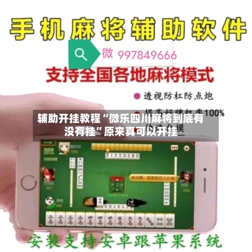 辅助开挂教程“微乐四川麻将到底有没有挂”原来真可以开挂-第2张图片