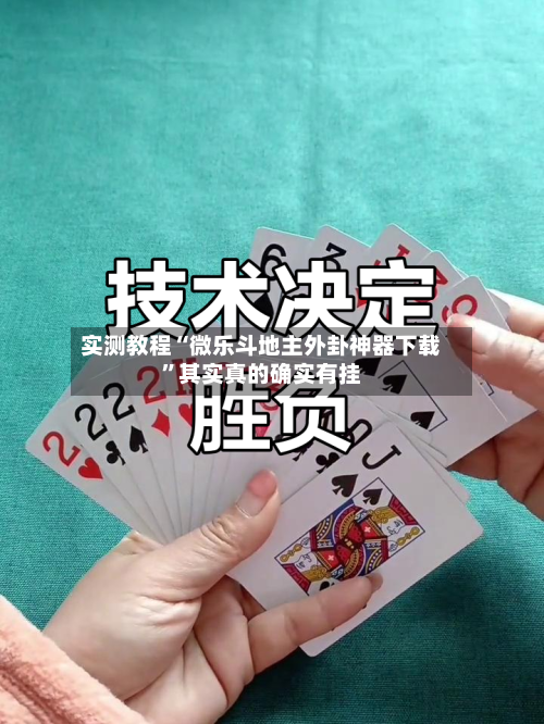 实测教程“微乐斗地主外卦神器下载”其实真的确实有挂-第2张图片