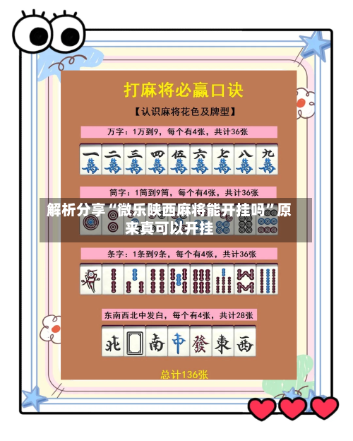 解析分享“微乐陕西麻将能开挂吗”原来真可以开挂-第2张图片