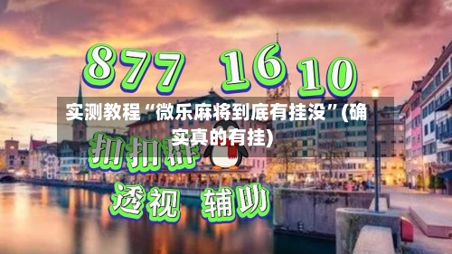 实测教程“微乐麻将到底有挂没”(确实真的有挂)-第1张图片