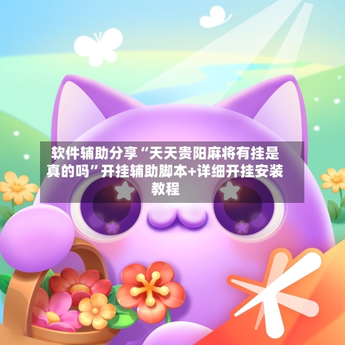 软件辅助分享“天天贵阳麻将有挂是真的吗”开挂辅助脚本+详细开挂安装教程-第3张图片