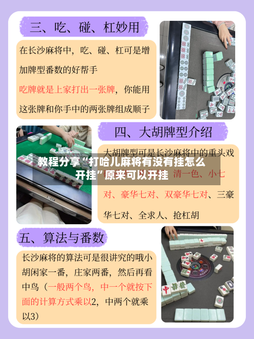 教程分享“打哈儿麻将有没有挂怎么开挂”原来可以开挂-第2张图片