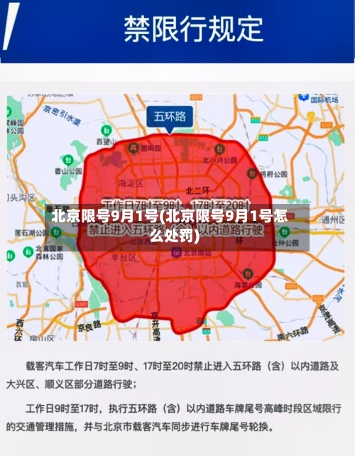 北京限号9月1号(北京限号9月1号怎么处罚)