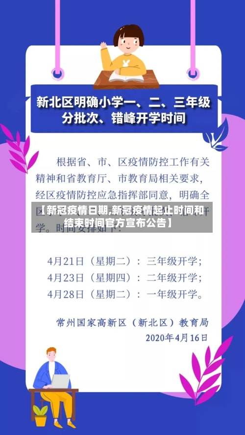 【新冠疫情日期,新冠疫情起止时间和结束时间官方宣布公告】