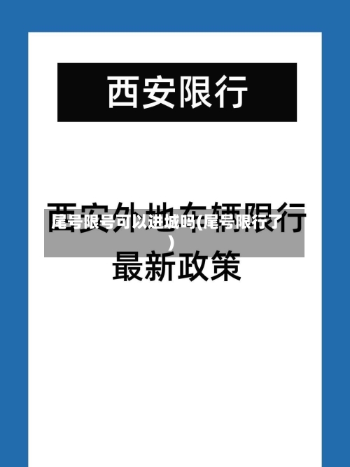 尾号限号可以进城吗(尾号限行了)-第2张图片